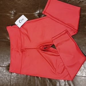 ZYIA Red Metallic Light n Tight 16-18